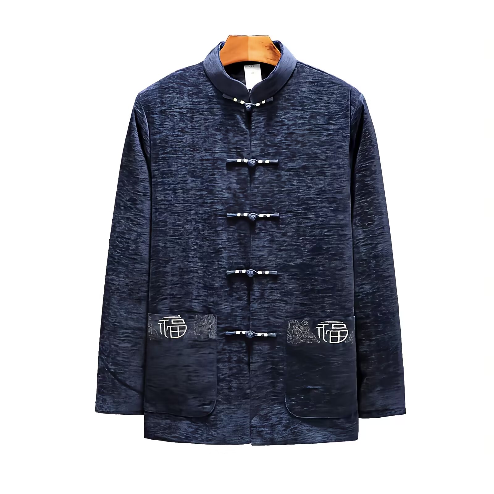 Embroidery Online Design - Men Velvet Fleece Lined Jackets Embroidered