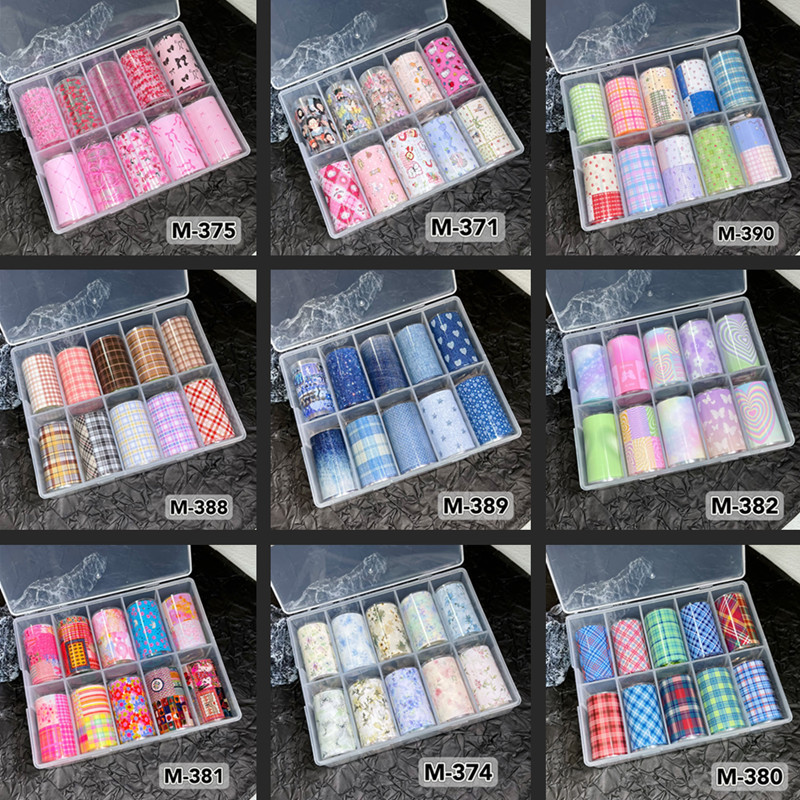 Transfer Paper Carbon - 10 Rolls New Design Fresh Nail