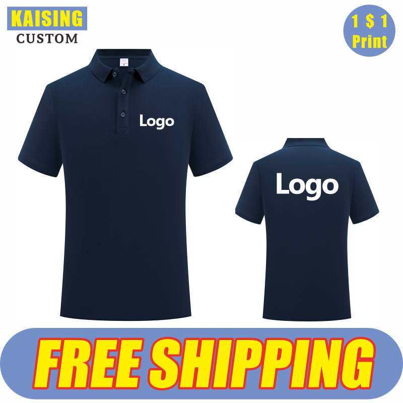 Embroidery Blouse - KAISING High-Quality Pure Cotton Polo Shirt