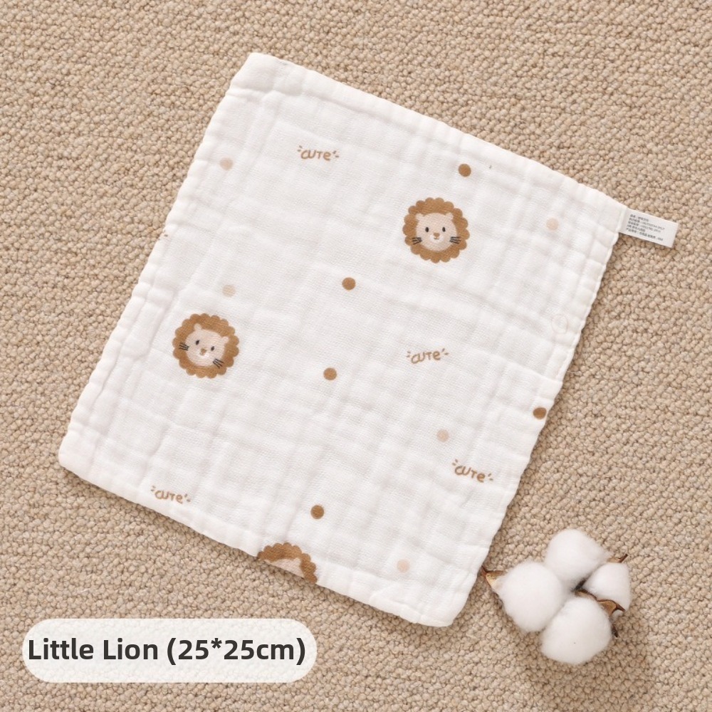 Embroidery Towel - 2PCS 6 Layer Cotton Saliva Towels