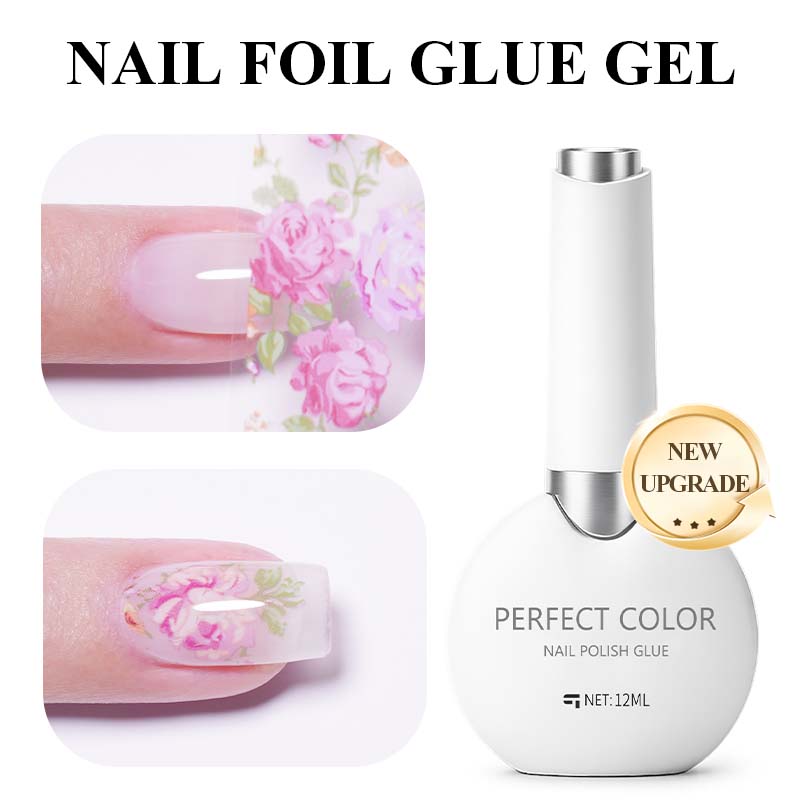 Transfer Paper Carbon - PERFECT COLOR 12ml Nail Foil Glue