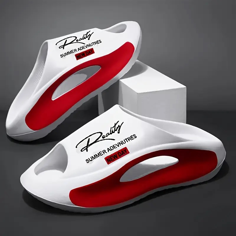 Embroidery Flat Shoes - Unisex Casual Four Seasons Slippers Sandals