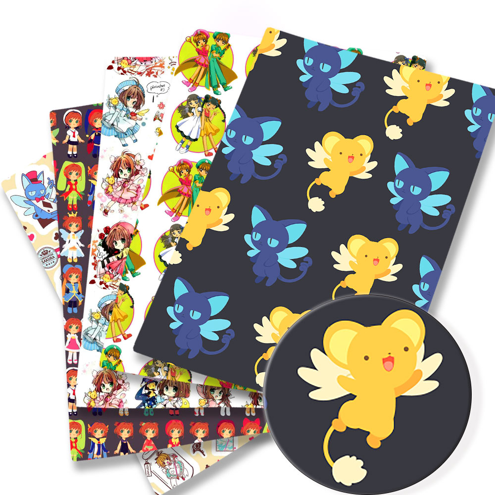 Embroidery Pashmina - Sakura Cartoon Fabric Hot DIY Sakura