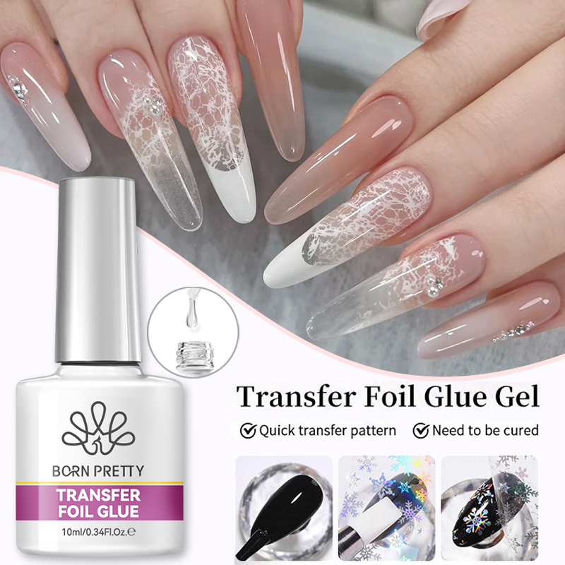 Transfer Paper Carbon - BORN PRETTY Nail Foil Glue Gel