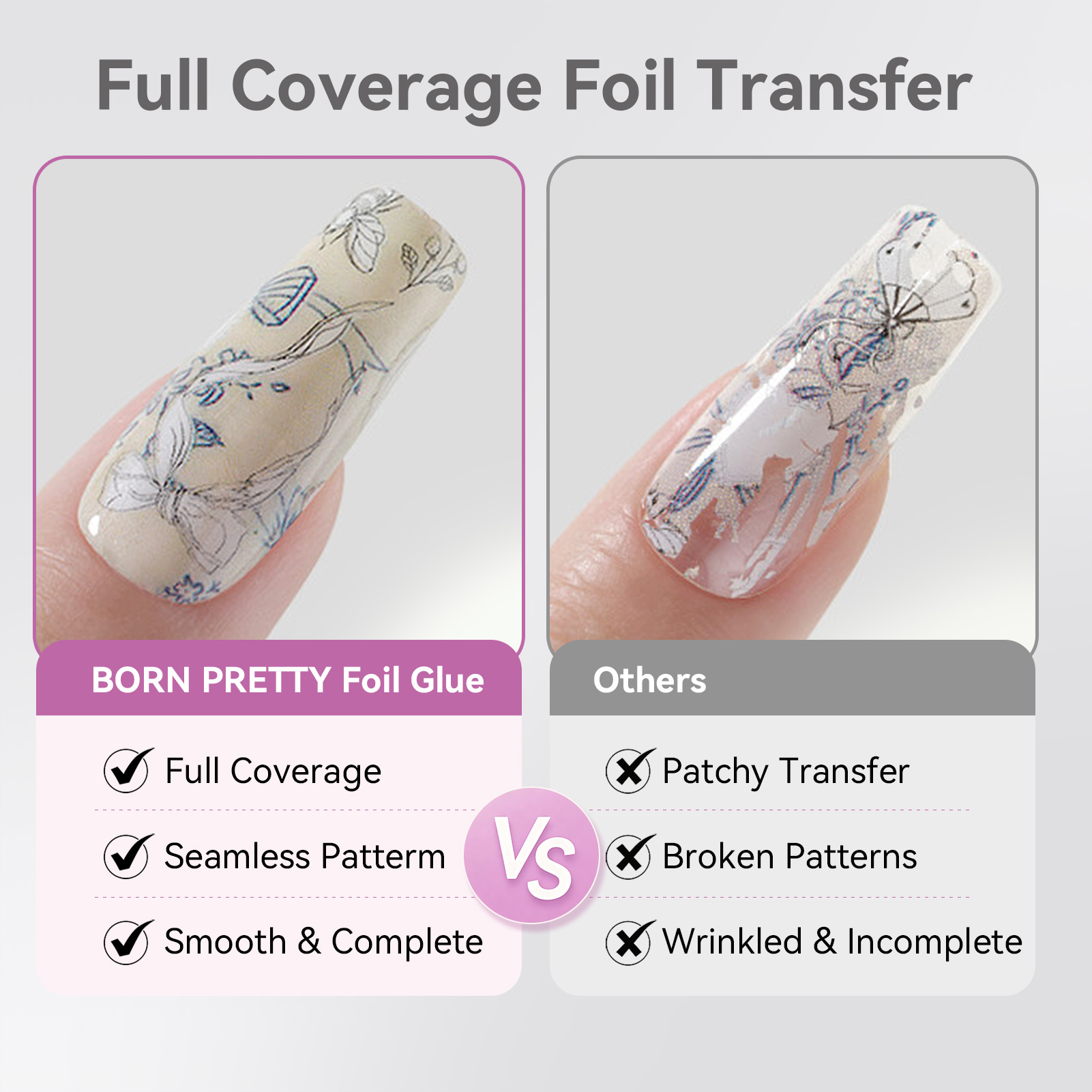 BORN PRETTY Nail Foil Glue Gel - Transfer Paper Carbon ulasan dan harga