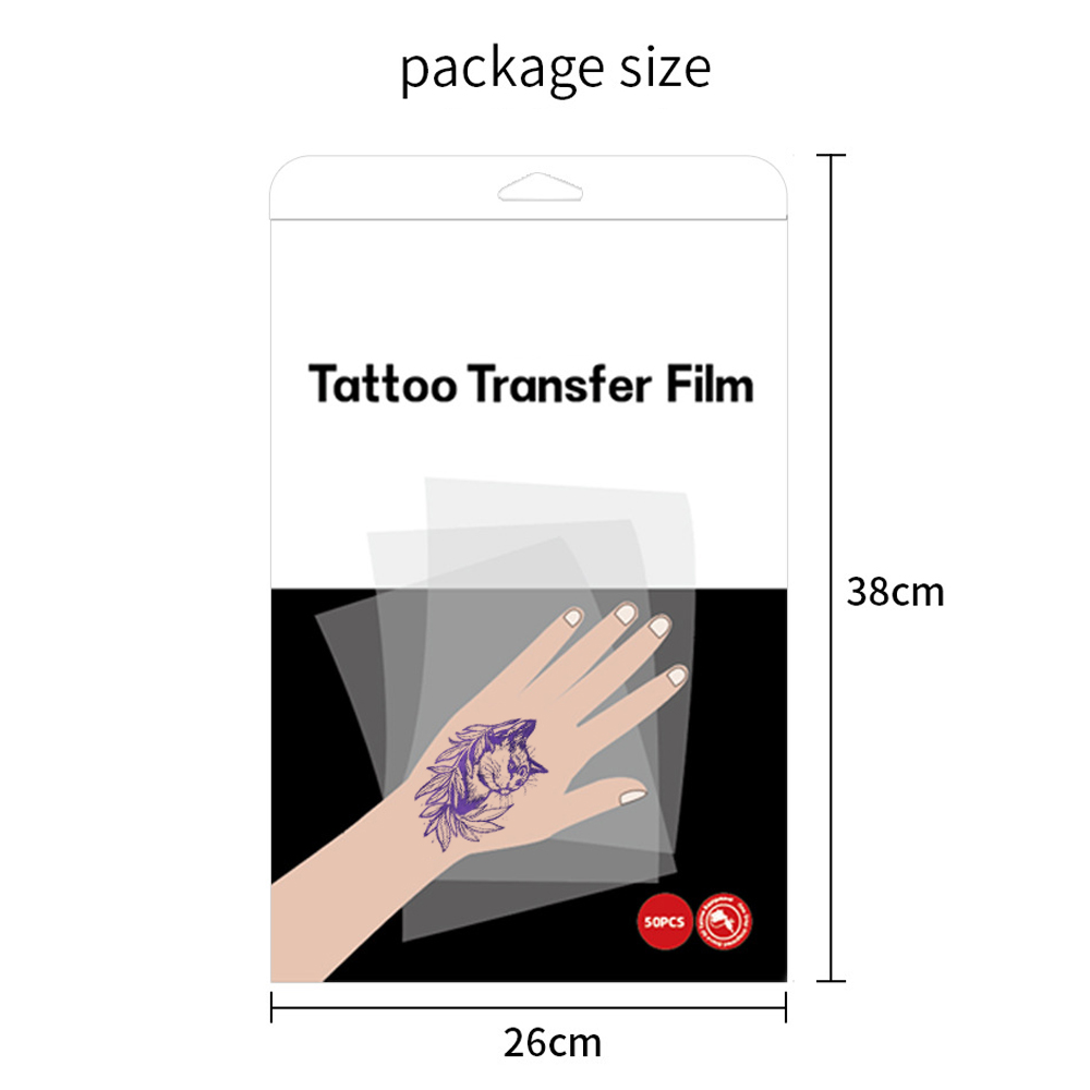 50PCS Transparent Tattoo Trans - Transfer Paper Carbon ulasan dan harga