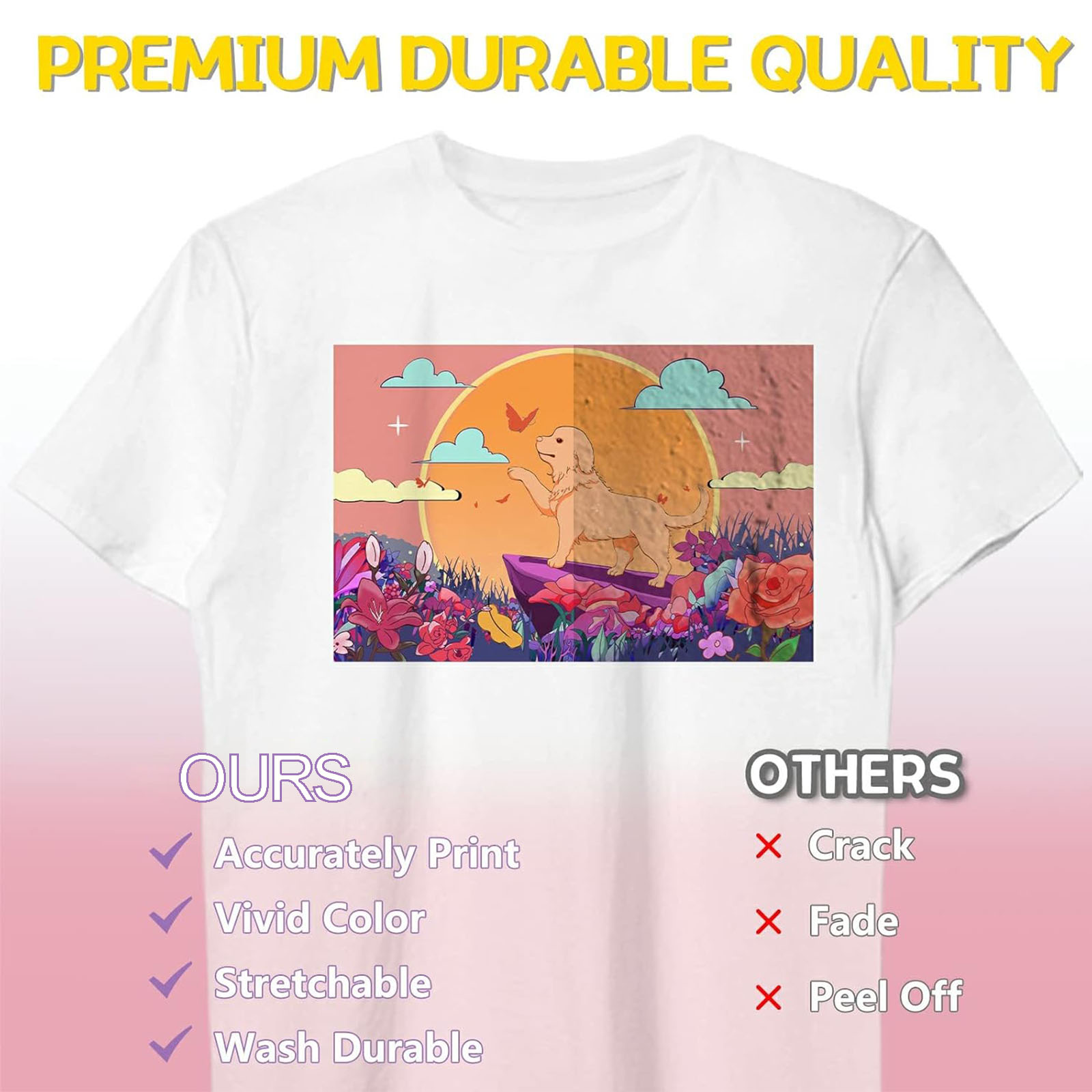 5 Sheets A4 Heat Transfer Pape - Transfer Paper Carbon ulasan dan harga