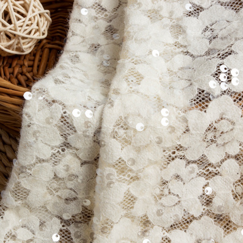 New plush lace fabric with seq - Embroidery Design Patterns Flowers ulasan dan harga