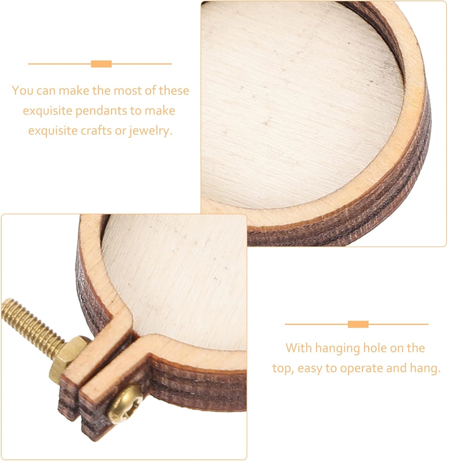 10PCS Mini Embroidery Hoop Woo - Embroidery Ring ulasan dan harga