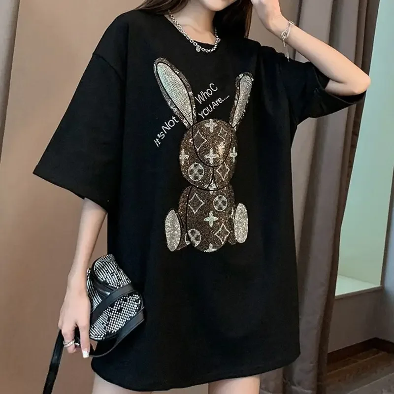 Women's Summer Casual T-Shirt: - Embroidery Origin ulasan dan harga