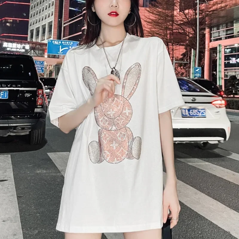 Women's Summer Casual T-Shirt: - Embroidery Origin ulasan dan harga