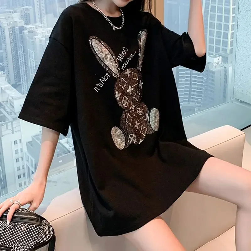 Women's Summer Casual T-Shirt: - Embroidery Origin ulasan dan harga