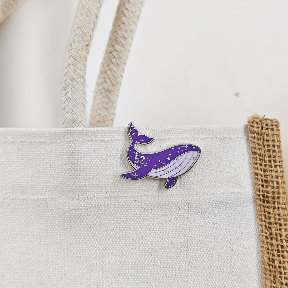 Kpop ARMY 52 Hertz Lonely Whal - Embroidery Whale ulasan dan harga