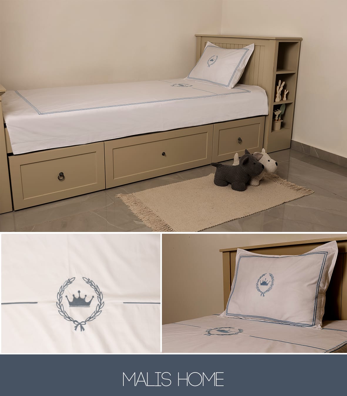 Mail's Home 2025 Towels Natura - Embroidery Towel ulasan dan harga
