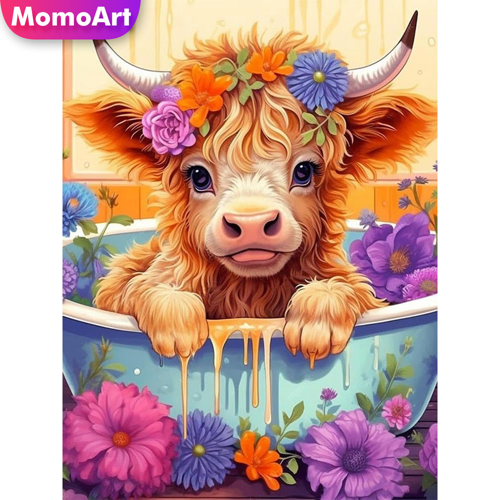Momoart Counted Cross Stitch C - Embroidery Design Patterns Flowers ulasan dan harga