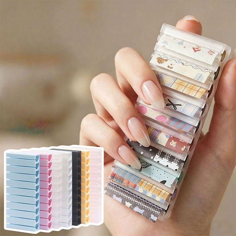 3pcs Nail Foils Gradient Trans - Transfer Paper Carbon ulasan dan harga
