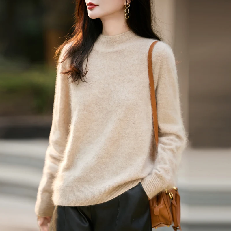 100% Wool Women's Fluffy High  - Embroidery Origin ulasan dan harga