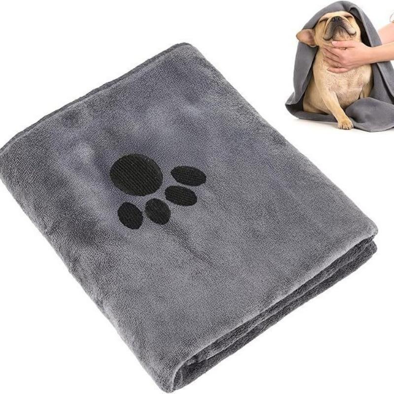 Hot Microfiber Pet Bath Towel  - Embroidery Towel ulasan dan harga