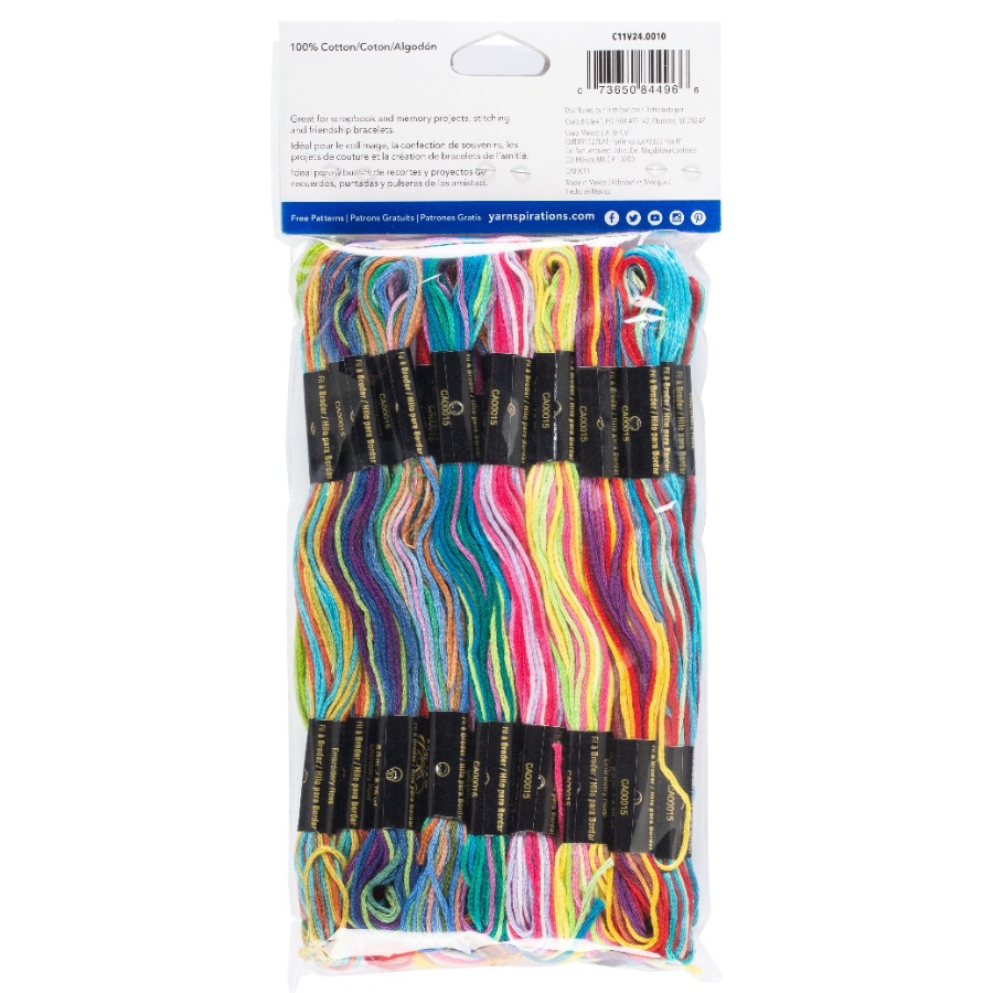 J. and P. Coats Tie-Dye Embroi - Embroidery Floss ulasan dan harga