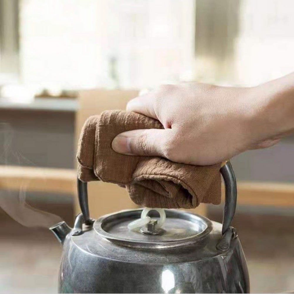 Practical Cotton Tea Cloth Lig - Embroidery Towel ulasan dan harga