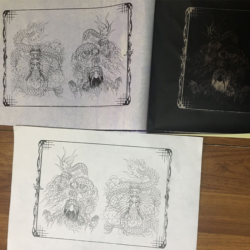 A4 Thermal Tattoo Stencil Pape - Transfer Paper Carbon ulasan dan harga