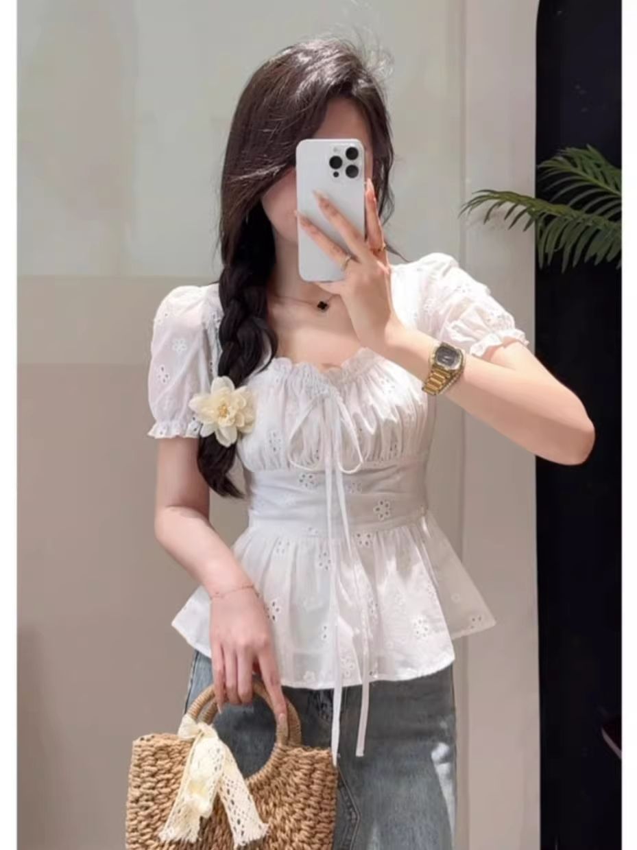 Cottagecore Eyelet Embroidery  - Embroidery Eyelet ulasan dan harga