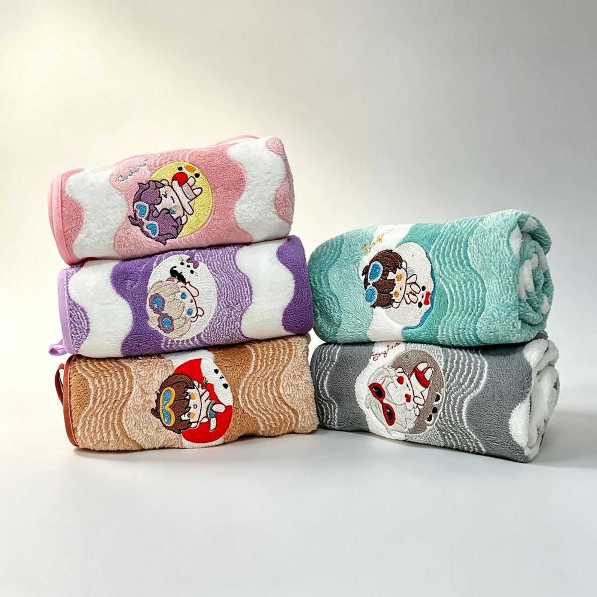 Anime Love and Deepspace Coral - Embroidery Towel ulasan dan harga