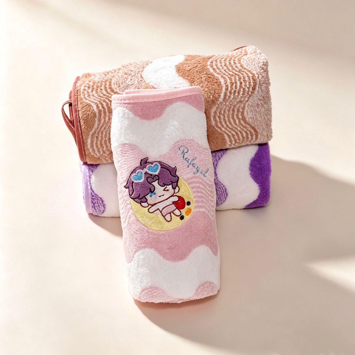 Anime Love and Deepspace Coral - Embroidery Towel ulasan dan harga