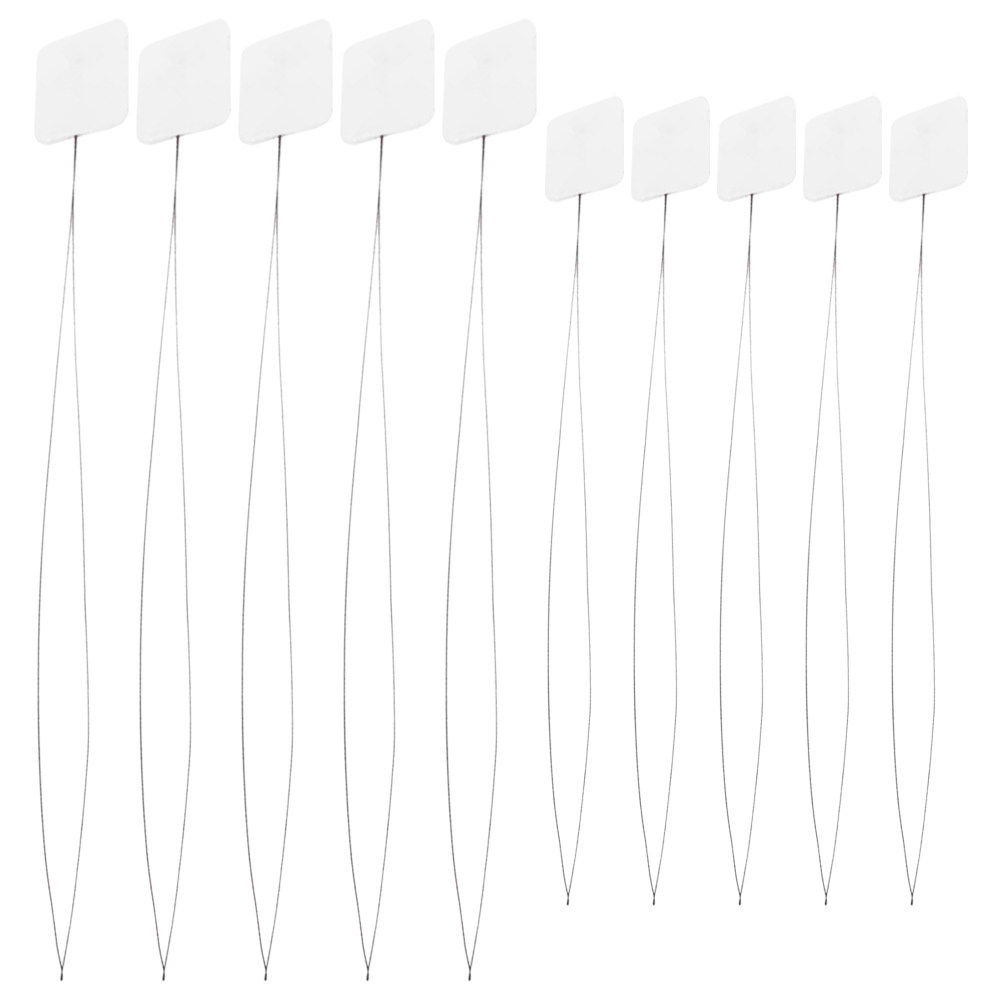 10Pcs Punch Needle Threaders M - Embroidery Floss ulasan dan harga