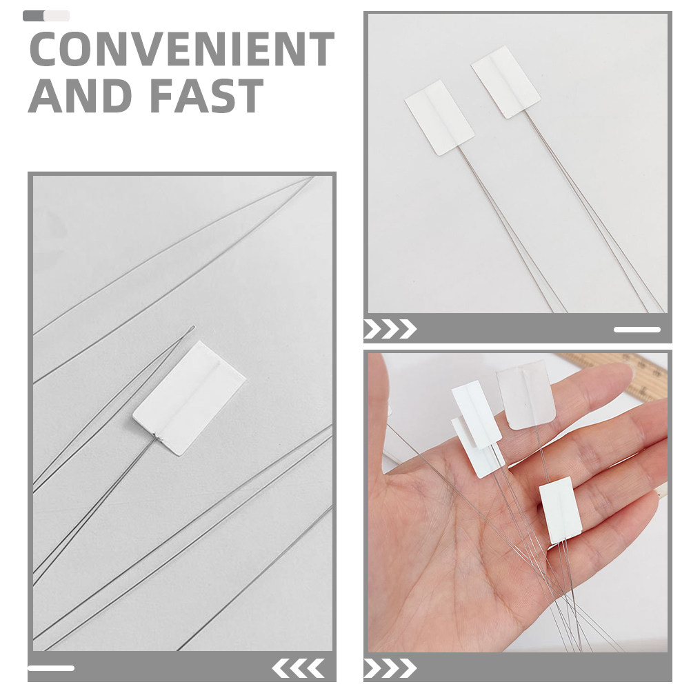 10Pcs Punch Needle Threaders M - Embroidery Floss ulasan dan harga