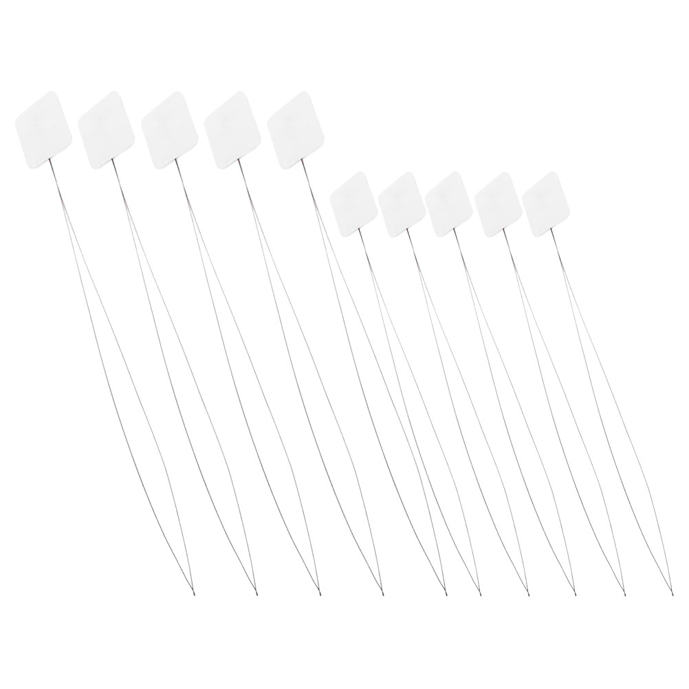 10Pcs Punch Needle Threaders M - Embroidery Floss ulasan dan harga