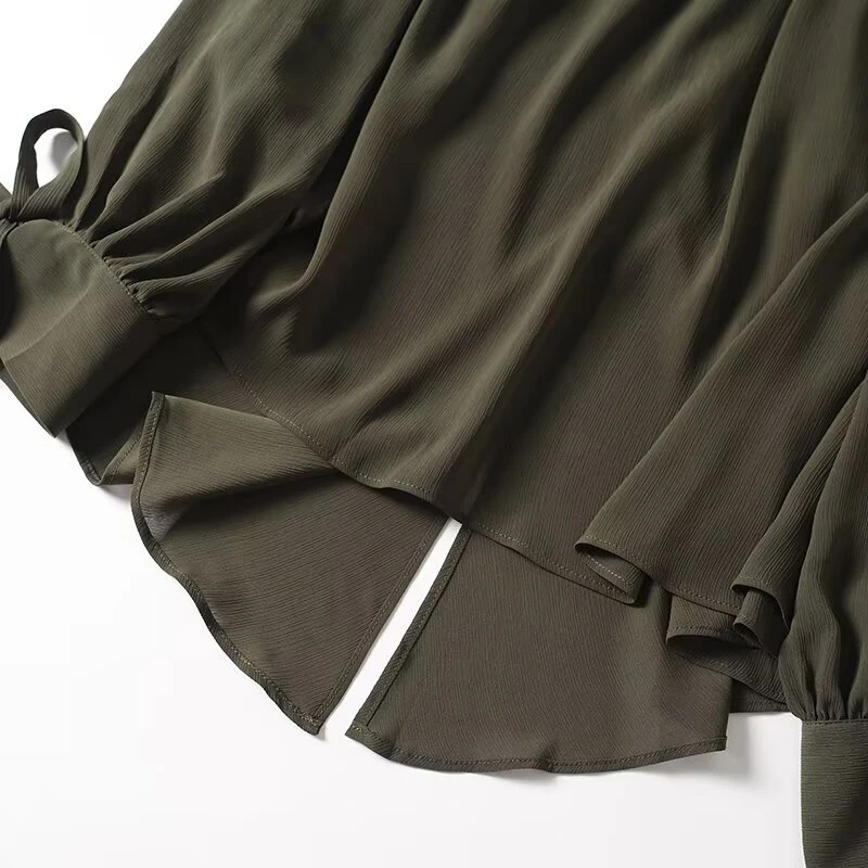 2025 French Style Women's Shir - Embroidery Origin ulasan dan harga