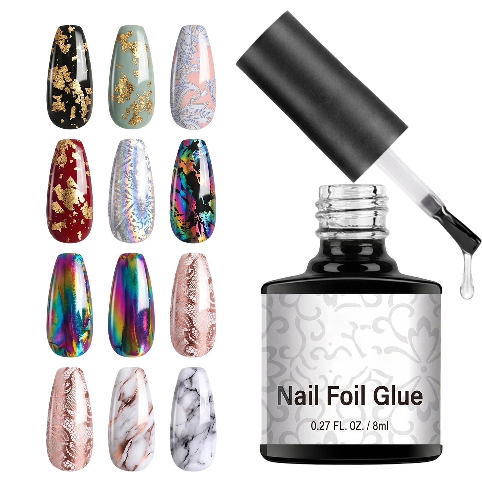 Nail Foil Glue 8ml Transfer Fo - Transfer Paper Carbon ulasan dan harga