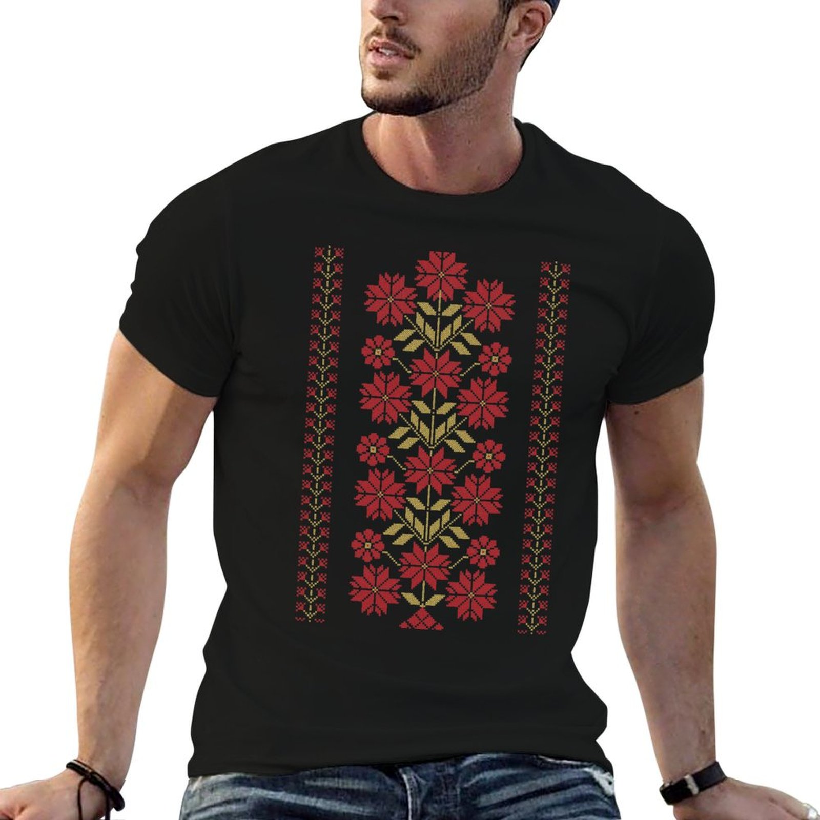 Traditional Tatreez Embroidery - Embroidery Design Patterns Flowers ulasan dan harga