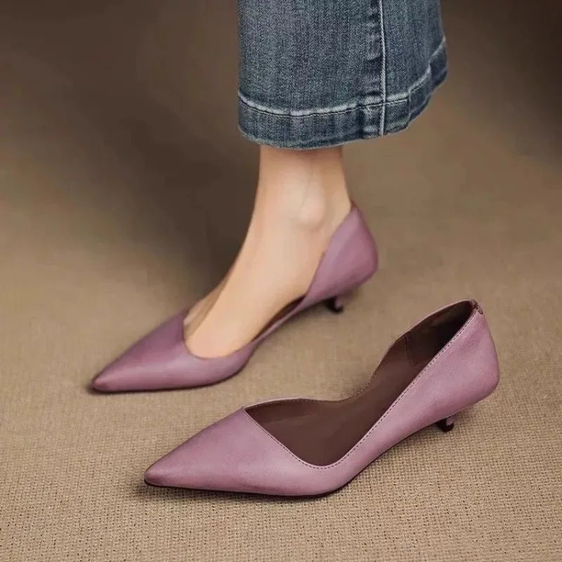 Women's Pointed Toe Stiletto H - Embroidery Flat Shoes ulasan dan harga