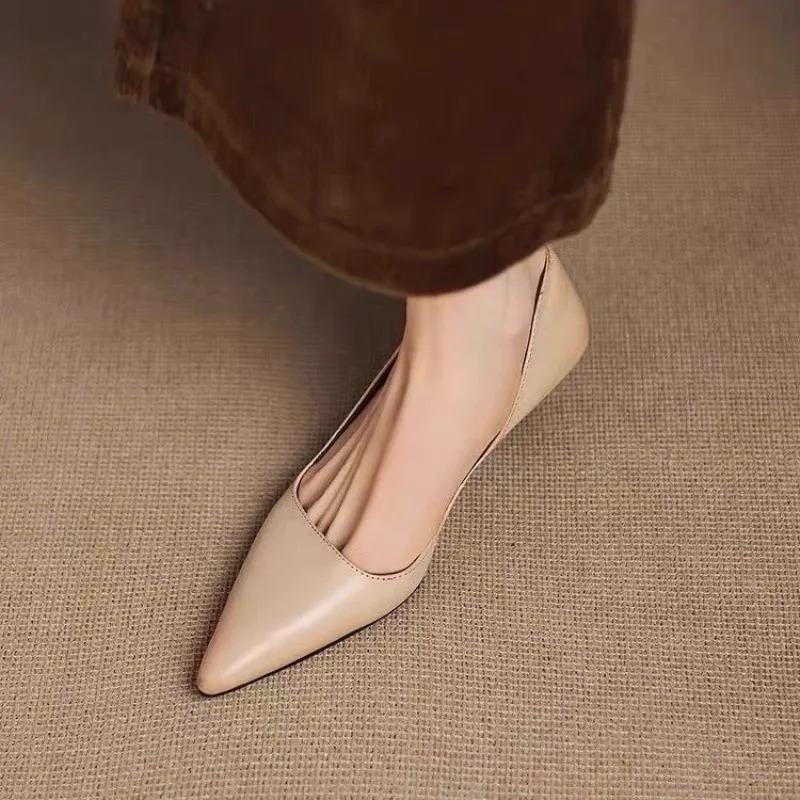 Women's Pointed Toe Stiletto H - Embroidery Flat Shoes ulasan dan harga