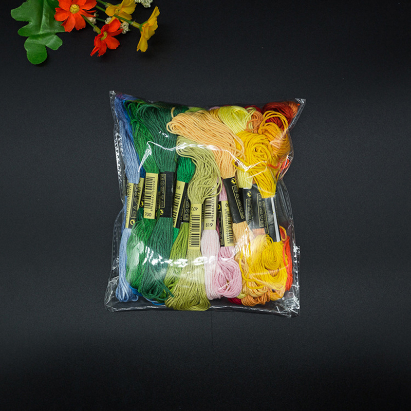 C 24/100/50 Multicolor Cross   - Embroidery Floss ulasan dan harga
