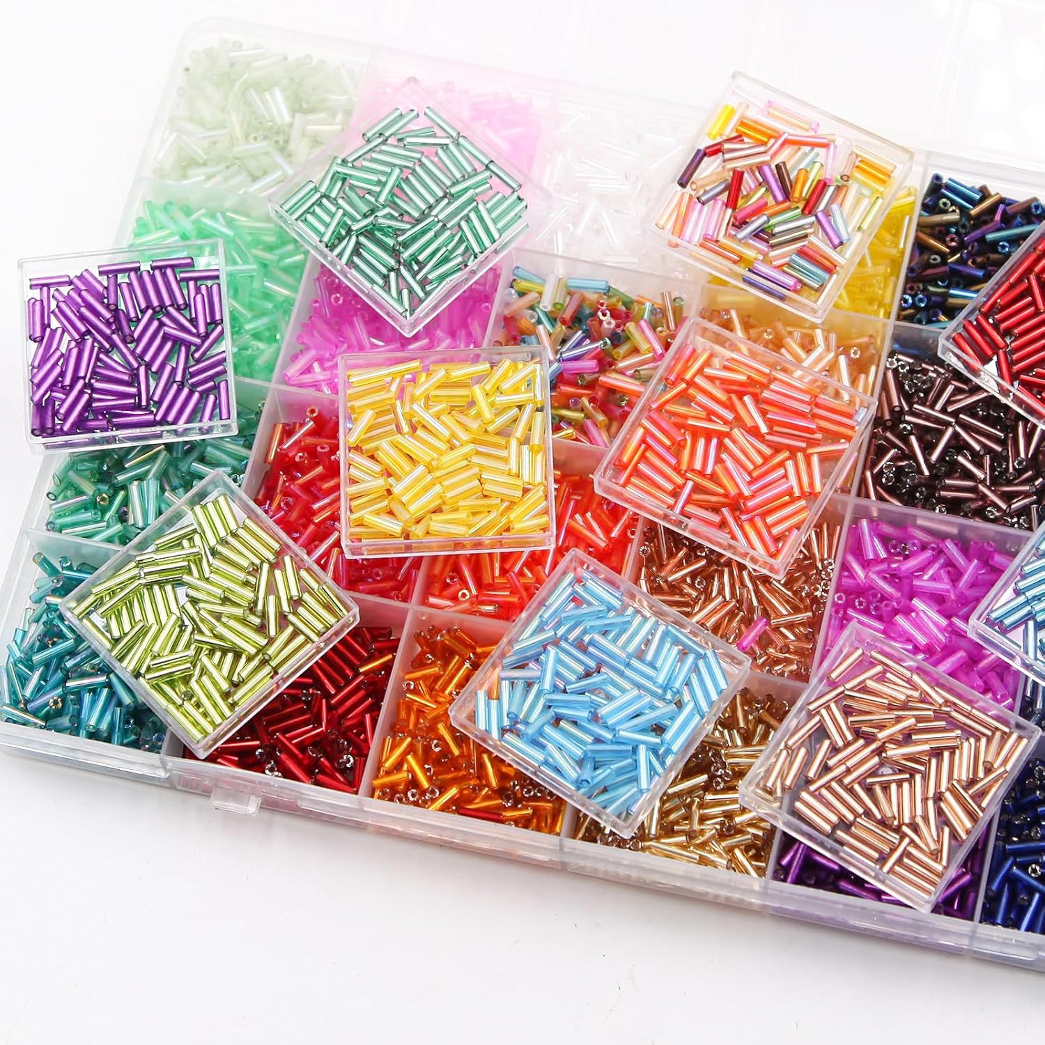 About 6720Pcs/Box 7mm 28 Color - Embroidery Youtube ulasan dan harga
