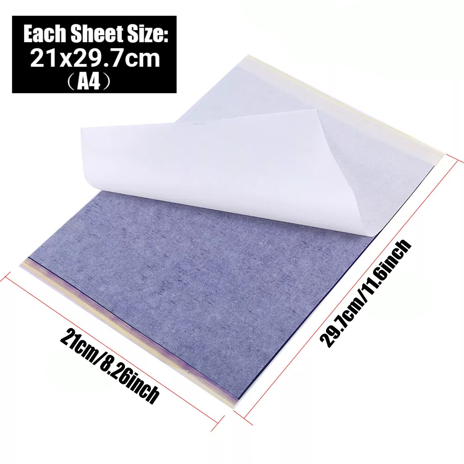 100PCS Professional Tattoo Tra - Transfer Paper Carbon ulasan dan harga