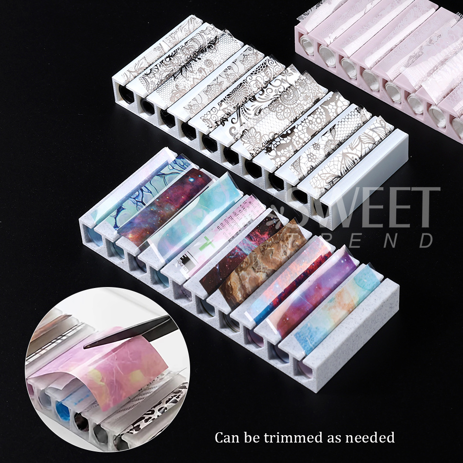 Nail Transfer Foils Storage Bo - Transfer Paper Carbon ulasan dan harga