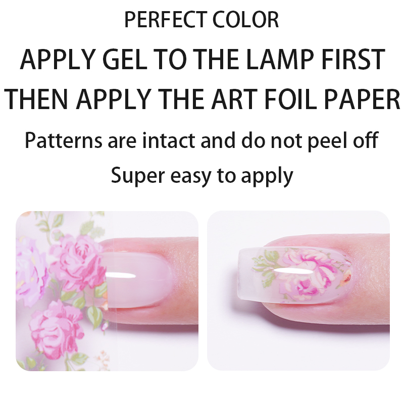 PERPECT COLOR Nail Foil Glue G - Transfer Paper Carbon ulasan dan harga