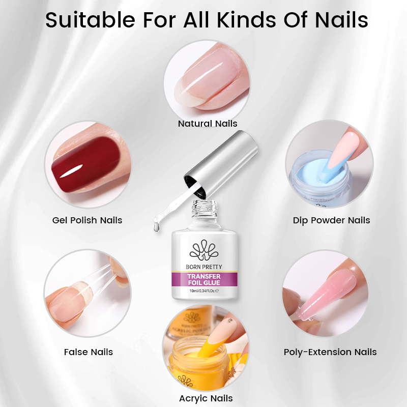 BORN PRETTY Nail Foil Glue Gel - Transfer Paper Carbon ulasan dan harga